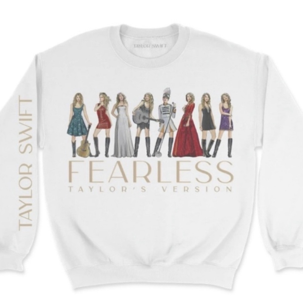 Taylor Swift Fearless (Taylor’s Version) Eras Crewneck